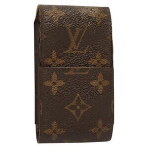LOUIS VUITTON Monogram Etui cigarette Cigarette Case LV Auth